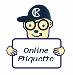 Online Etiquette Mascot