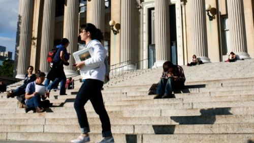 Students-College-Campus-Building