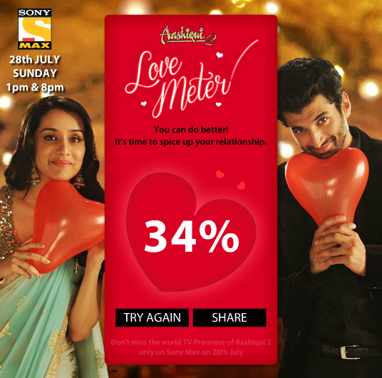 Aashiqui2_love_meter Facebook app