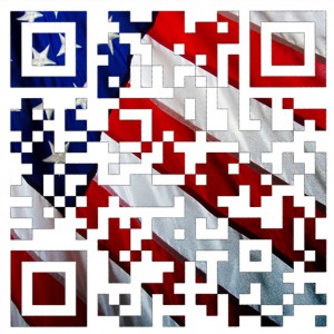 American Flag QR Code