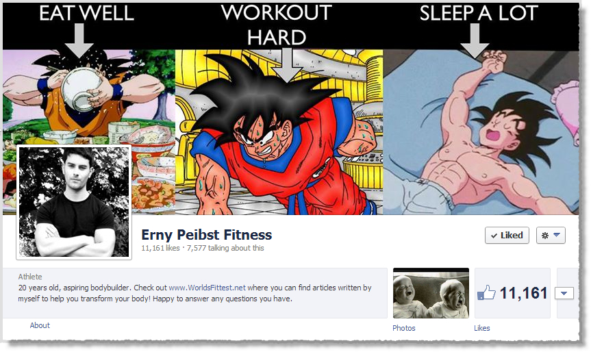 Goku Erny Facebook Page