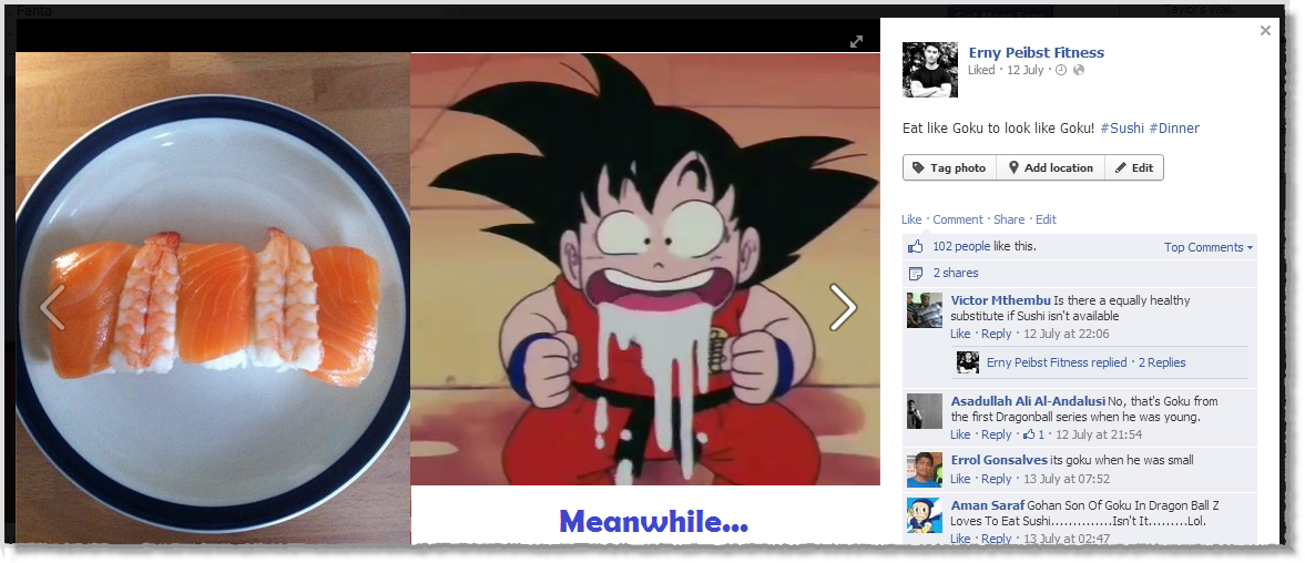 Goku Facebook Photos 