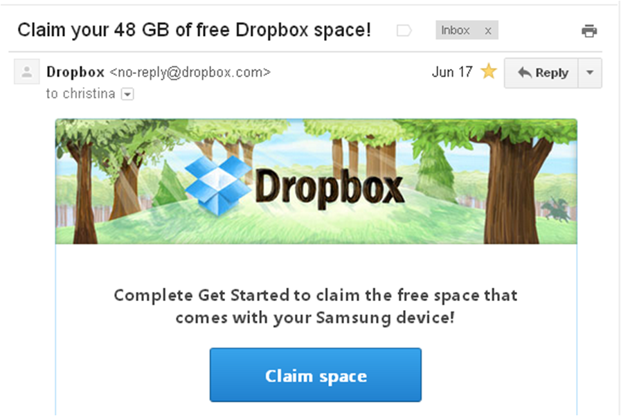 dropbox-email