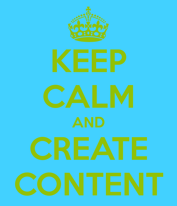 Importance of creating online content