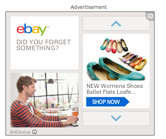 ebay online ad targeting