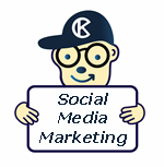 Social Media Marketing Mascot