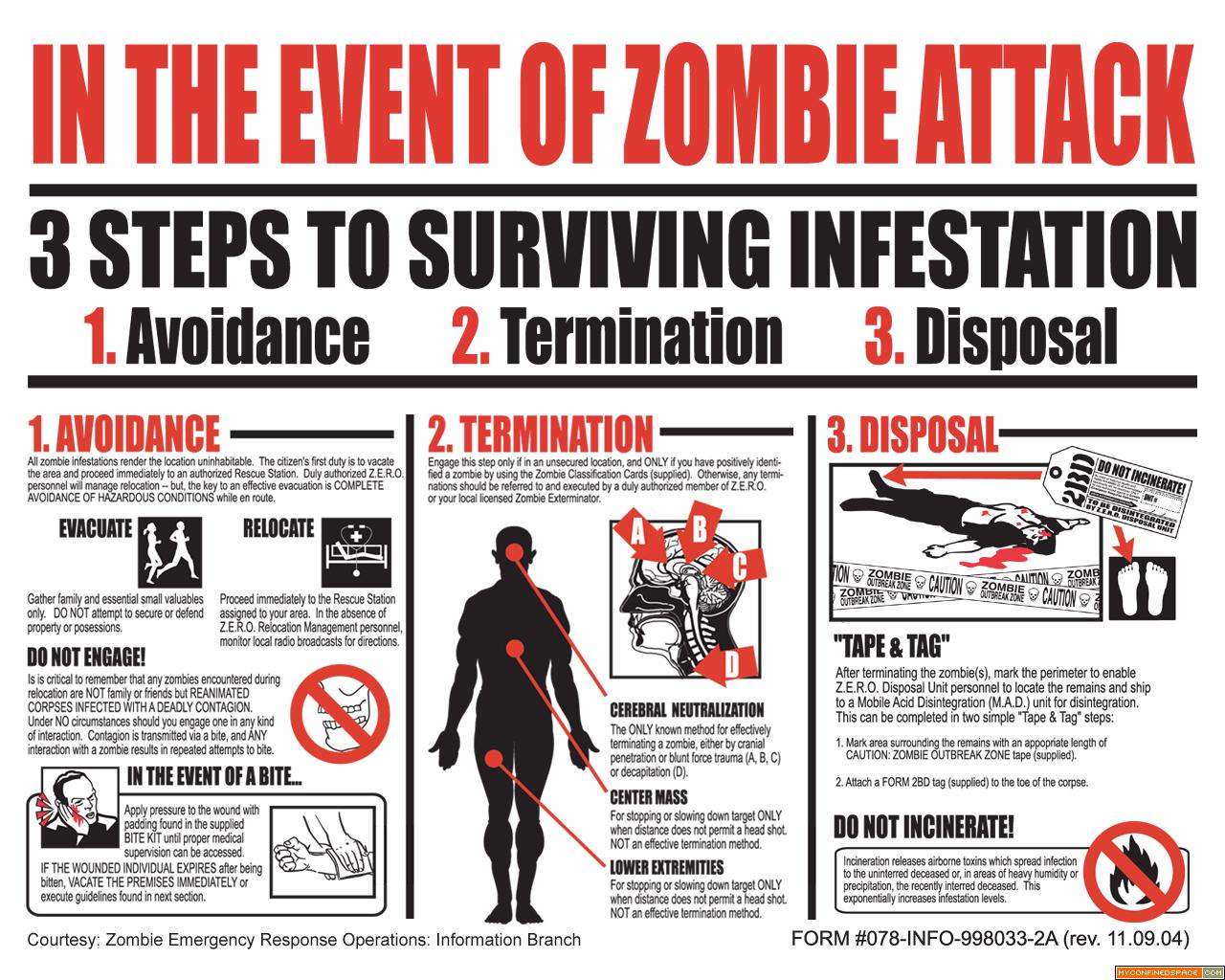 12 infographics about... Zombies