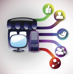 Media for reaching customers