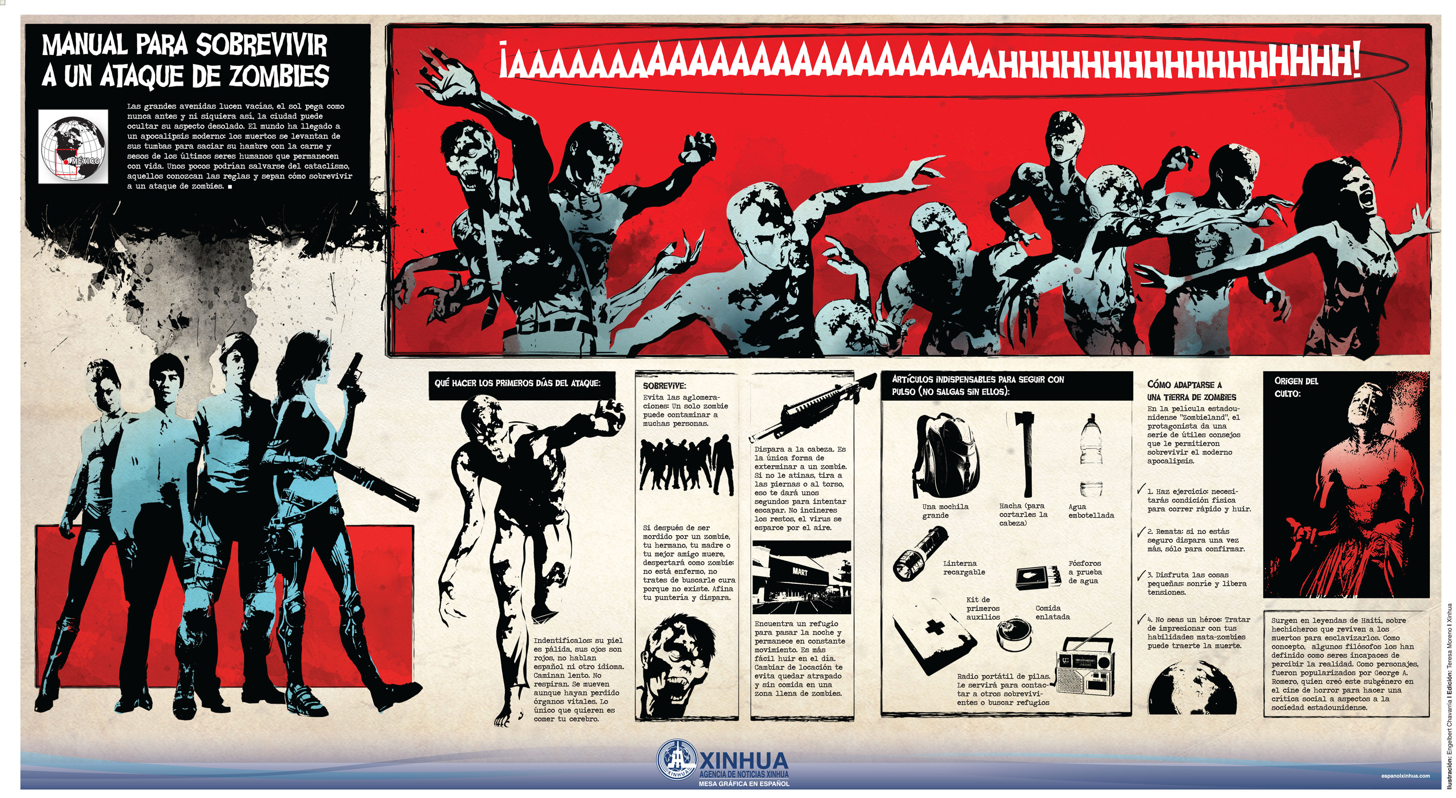 12 infographics about... Zombies