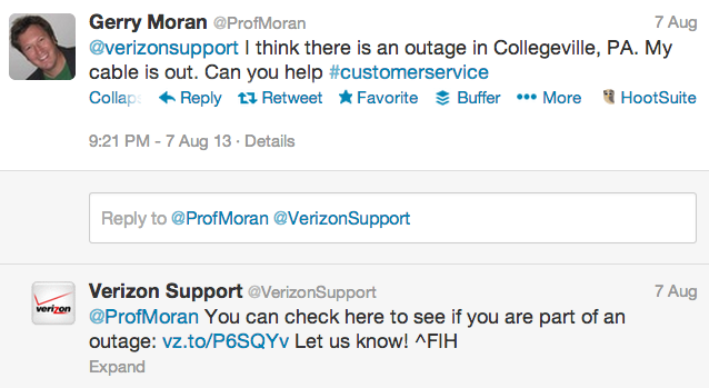 Screen Shot 2013 08 10 at 5.40.55 PM #Bueller? #Bueller? #Bueller? Are You Responding To Customer Service Requests On Social Media?