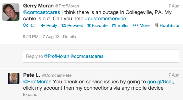 Screen Shot 2013 08 10 at 5.41.26 PM #Bueller? #Bueller? #Bueller? Are You Responding To Customer Service Requests On Social Media?
