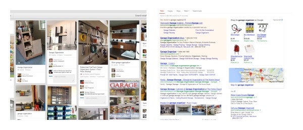 A wonderful thing about Pinterest is that it's able to lay out visual results efficiently and quickly. This form of displaying is must more digestible for search results compared to Google. This is why it's important to try to rank high for Google and for Pinterest search results. http://www.mcngmarketing.com/win-a-free-pinterest-consultation/
