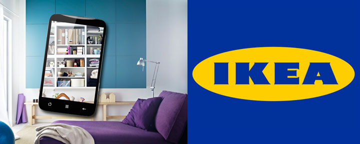 ikea banner IKEA Augmented Reality App   Click, Place, Purchase 