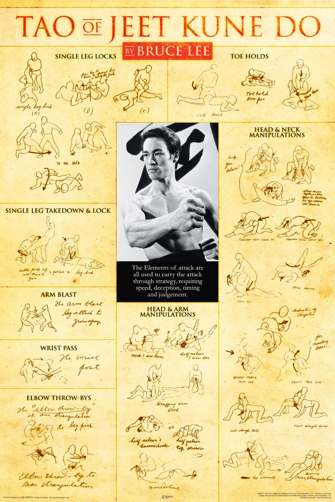 12 infographics about... Bruce Lee
