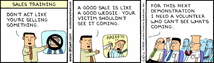 Dilbert - Sales Coach