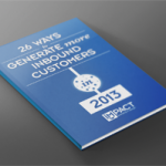 Ebook Impact Branding 1. 26 Ways to Generate More Inbound Customers in 2013