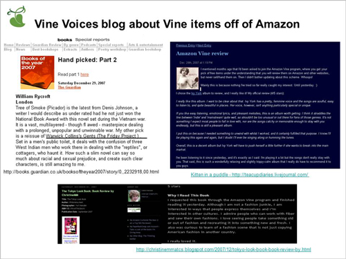 Sales deck from Amazon promoting Vine program 6