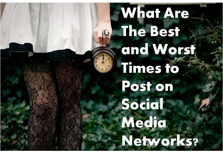 What Are The Best and Worst Times to Post on Social Media Networks?