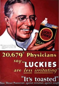 Lucky Strike cigarette ad 207x300 Choose Your Digital Marketing Experts Carefully