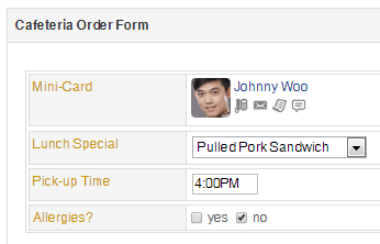 Form Builder Intranet Software Application