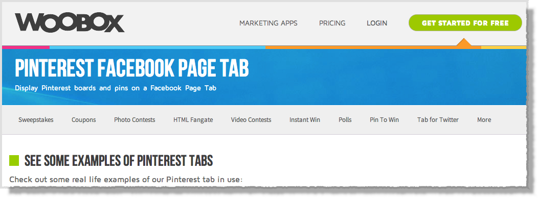 Pinterest tool Woobox