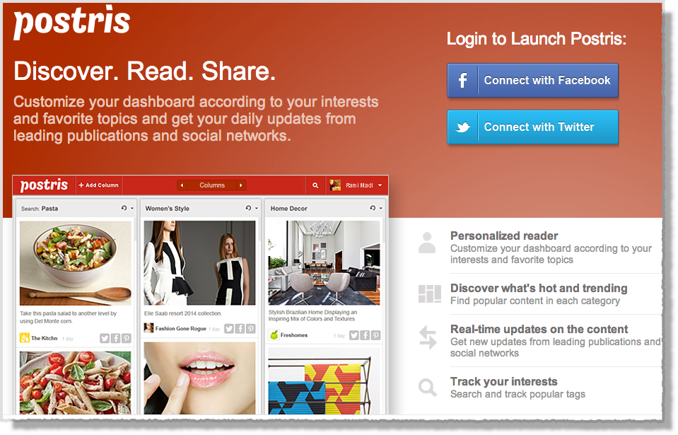 Pinterest tool Postris