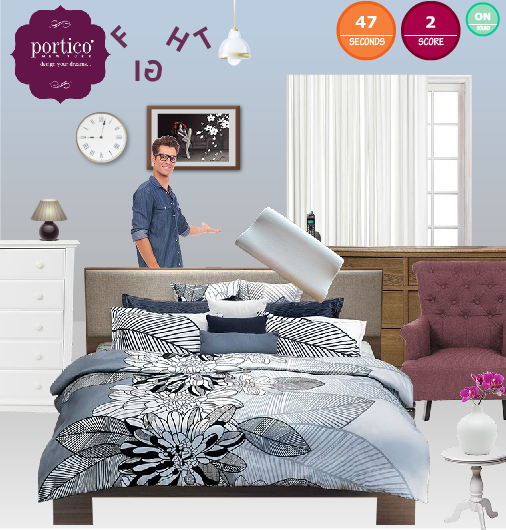 portico memory foam pillow