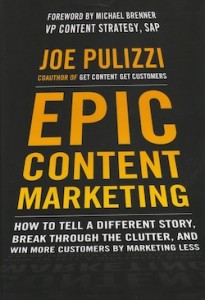 Epic Content Marketing Book Jacket