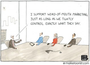 cartoon, word-of-mouth marketing