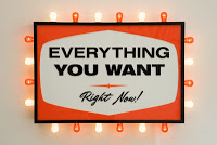 Everything you want sign