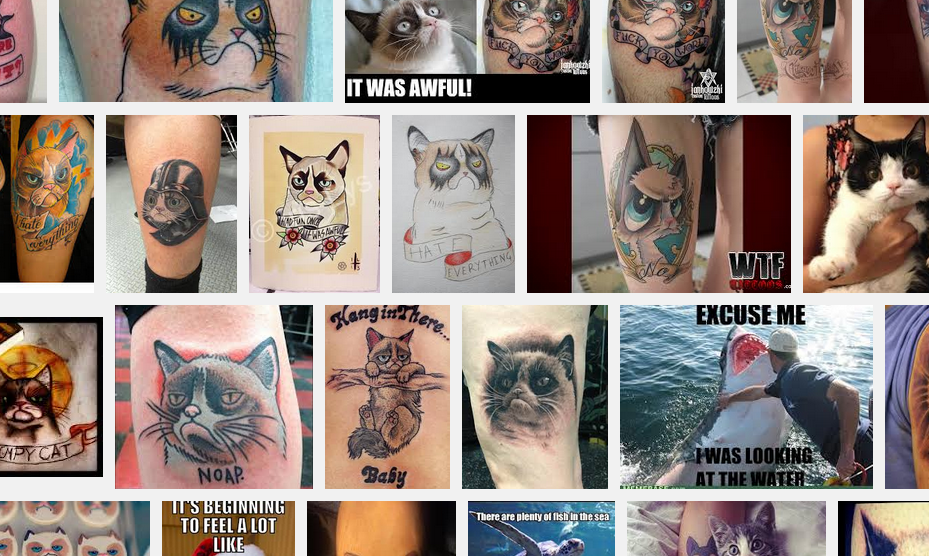 grumpycat tattoos
