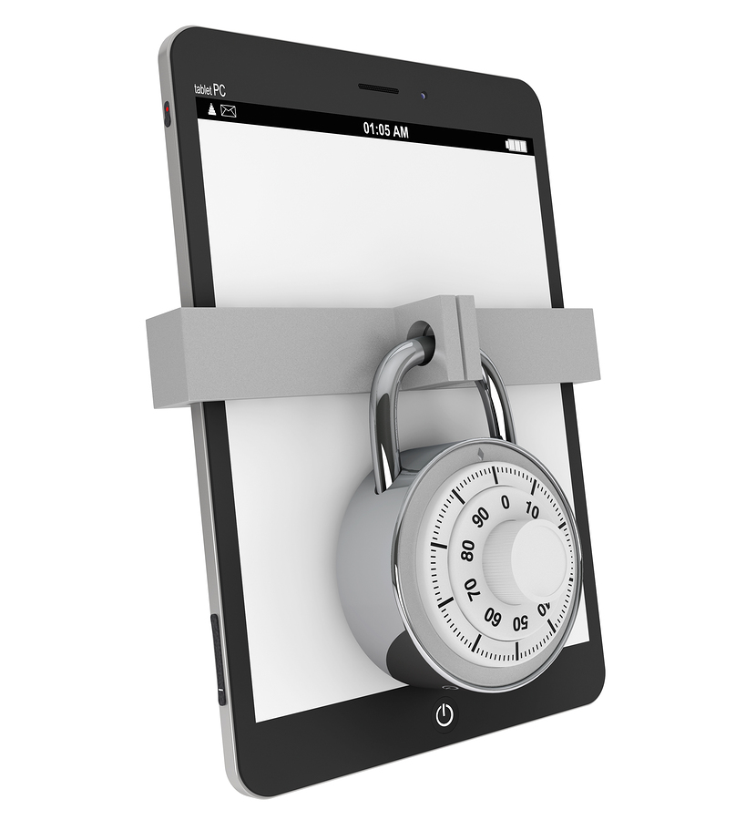 ipad and tablet data security