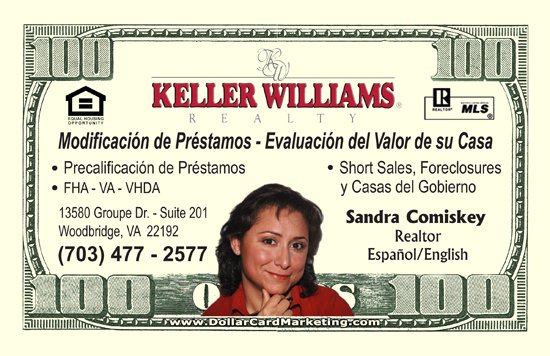 real estate agent business cards