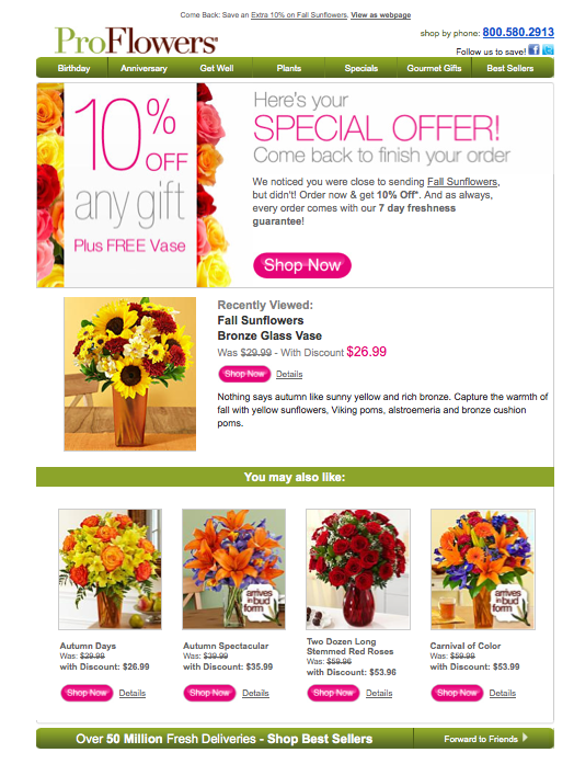 ProFlowers Email