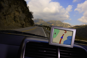 GPS system represents navigating change leadership