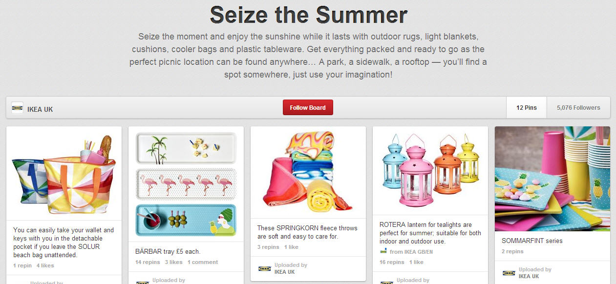 Create Catalogues Using Pinterest Boards