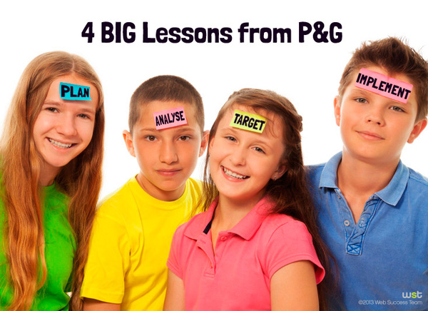 Lessons learned from Procter and Gamble