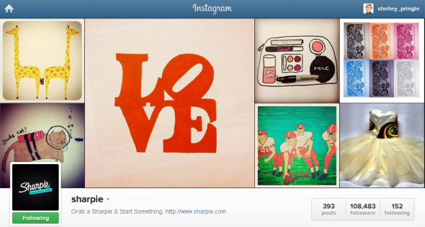 Sharpie on Instagram resized 600
