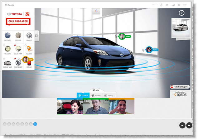 Toyota Google+ page