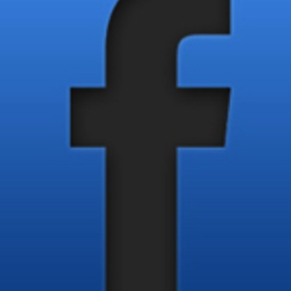 facebook icon dark