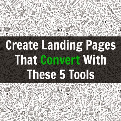 landing page creation tools