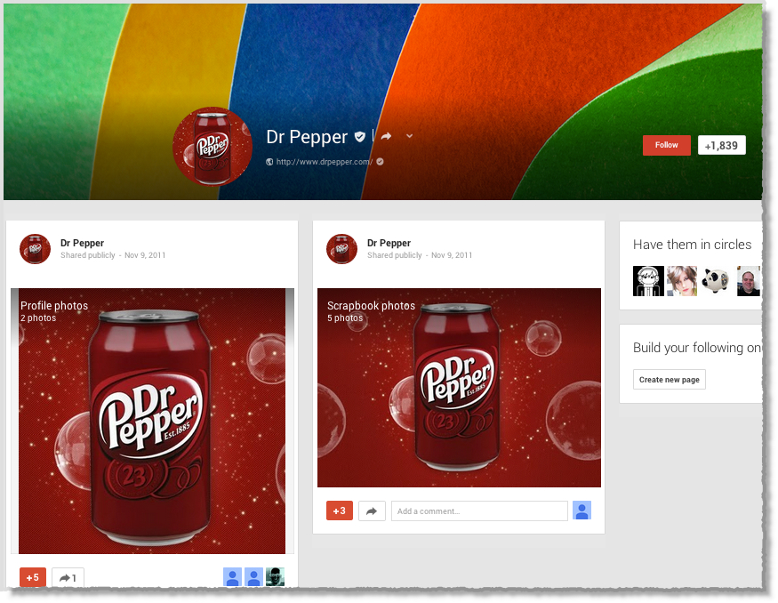 top brands with the worst Google+ pages