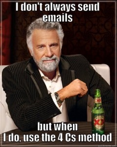 4 Cs email marketing