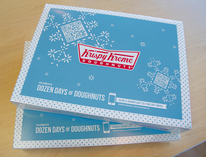 Krispy Kreme Holiday Marketing Campaign