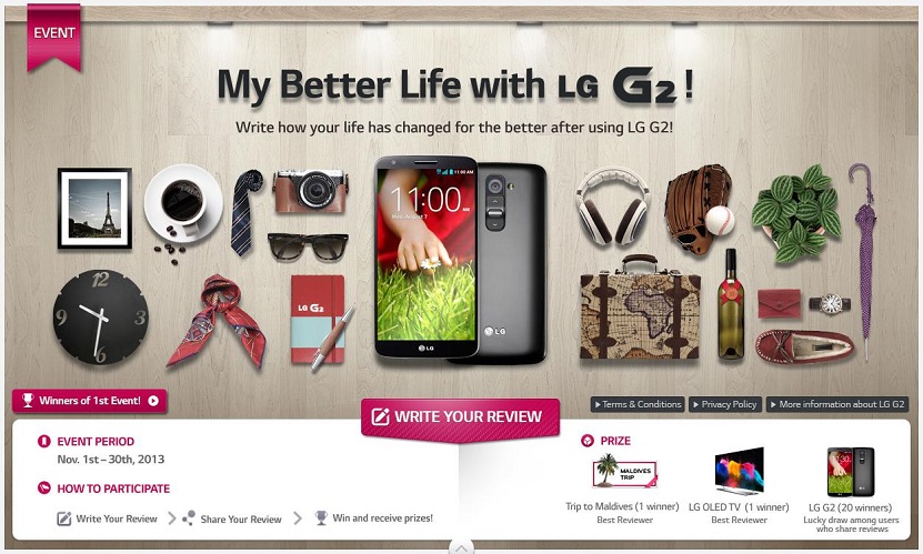 LG Holiday Marketing Campaign