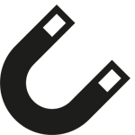 Magnet icon compelling content