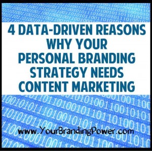 4 Data-Driven Reasons Why Your Personal Branding Strategy Needs Content Marketing