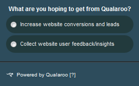 Qualaroo Survey