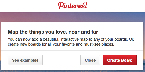 Place Pins now integrated to Pinterest
