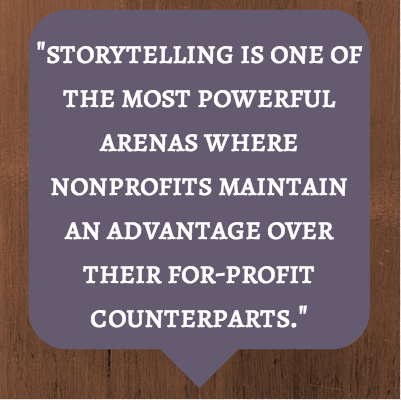 nonprofit quote, blogging